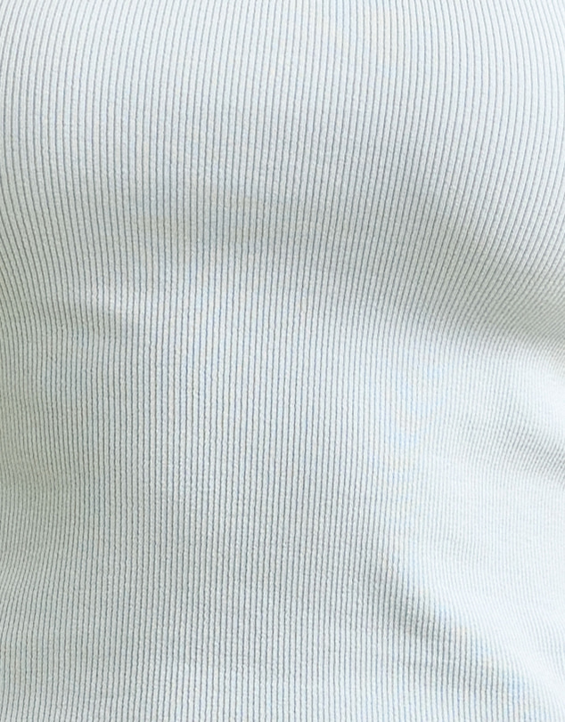 MVN - Ribbed Scoop Neck Top