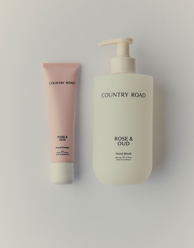 Country Road - Australian Made Rose & Oud Hand Care Set