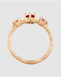 Haze & Glory - ICONIC EXCLUSIVE - Ring Ruby Rose Solid Gold