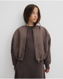 Country Road - Teen Gathered Bomber Jacket