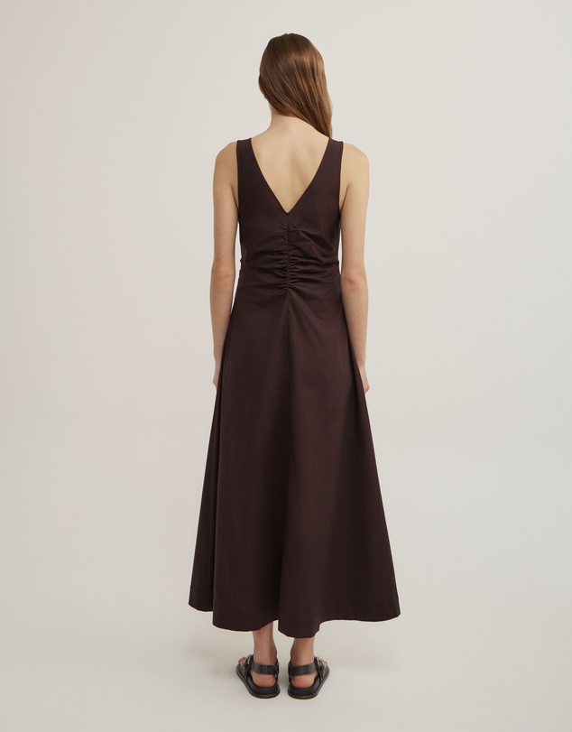 Witchery - V-neck Gather Midi Dress