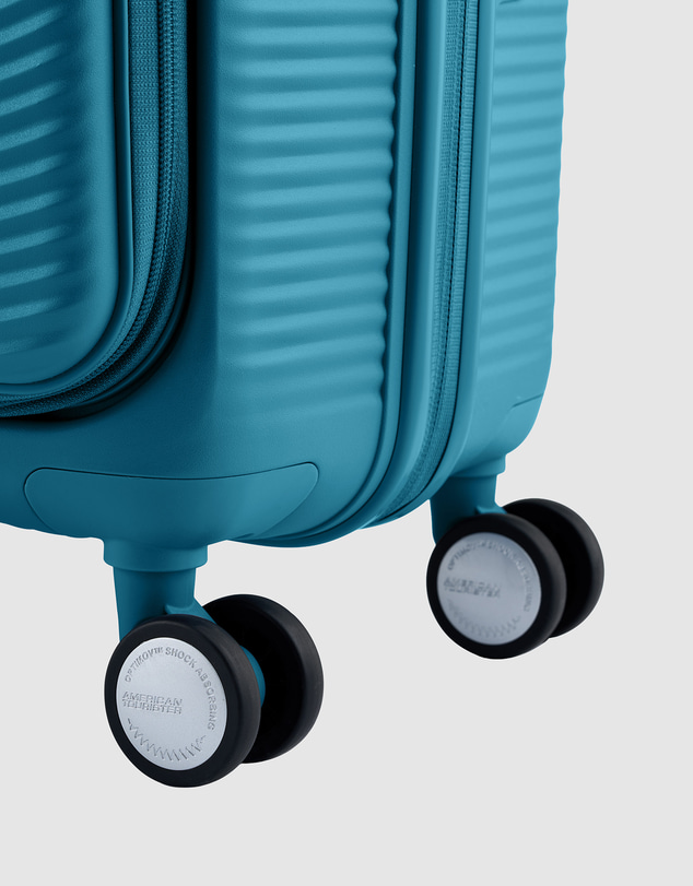 American Tourister - Curio Book Opening Carry-On Small 55cm Suitcase Expandable