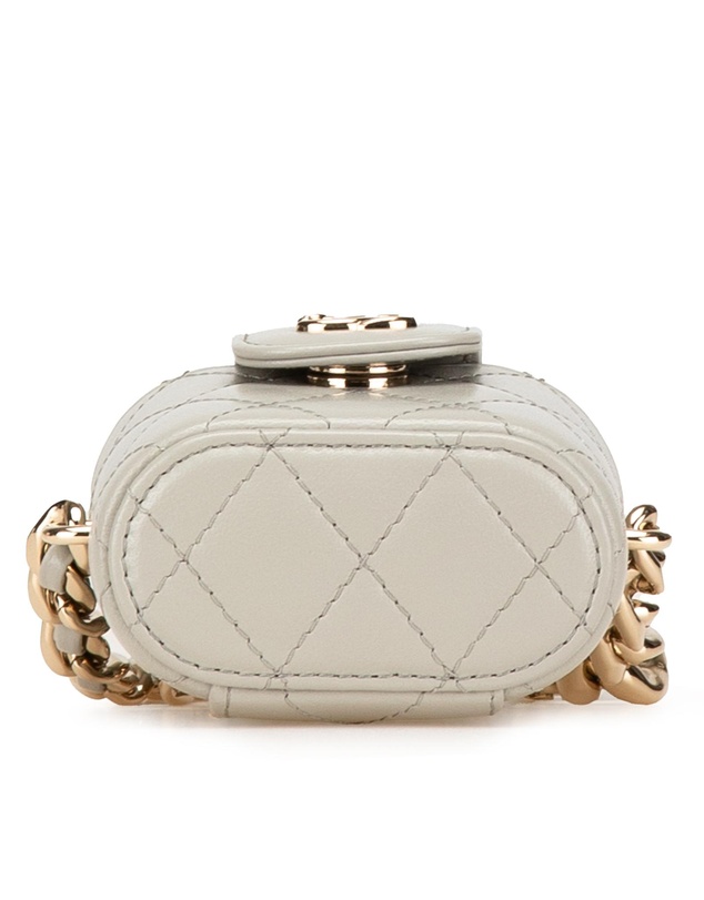 Pre-Loved by Azura Reborn - Pre-Loved Mini Lambskin Elegant Chain Vanity Case