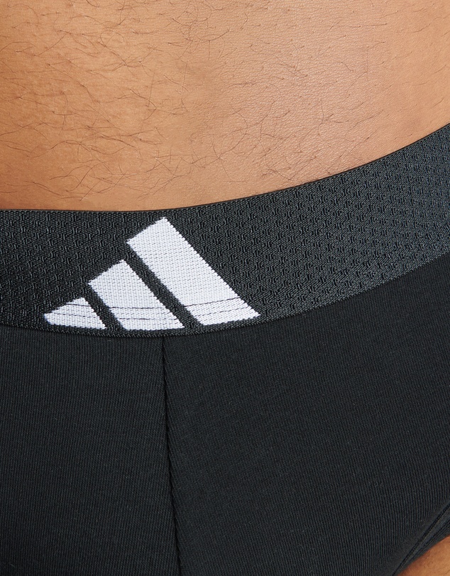 adidas Sportswear - 3 Pack Active Flex Cotton Body Brief Underwear