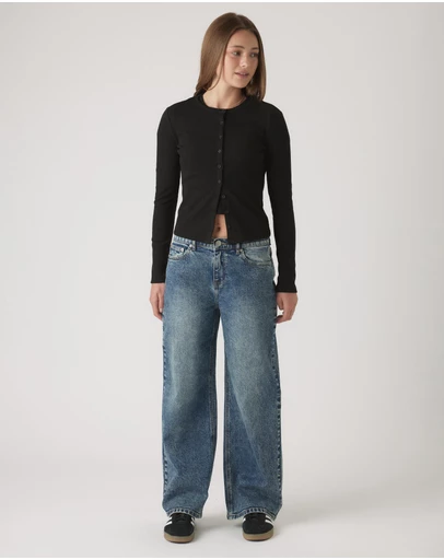 Decjuba Kids - Gigi Baggy Fit Jeans - Kids-Teens