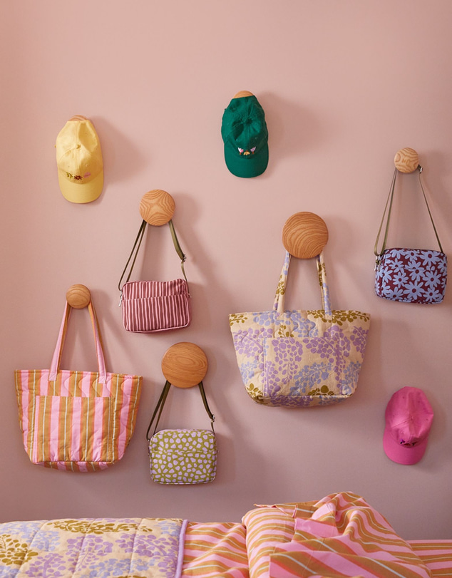 Mosey Me - Sunrise Stripe Quilted Bag