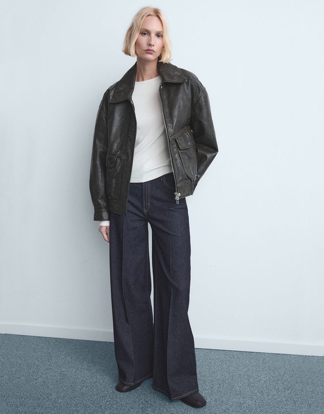 M.N.G - High-Rise Wideleg Jeans