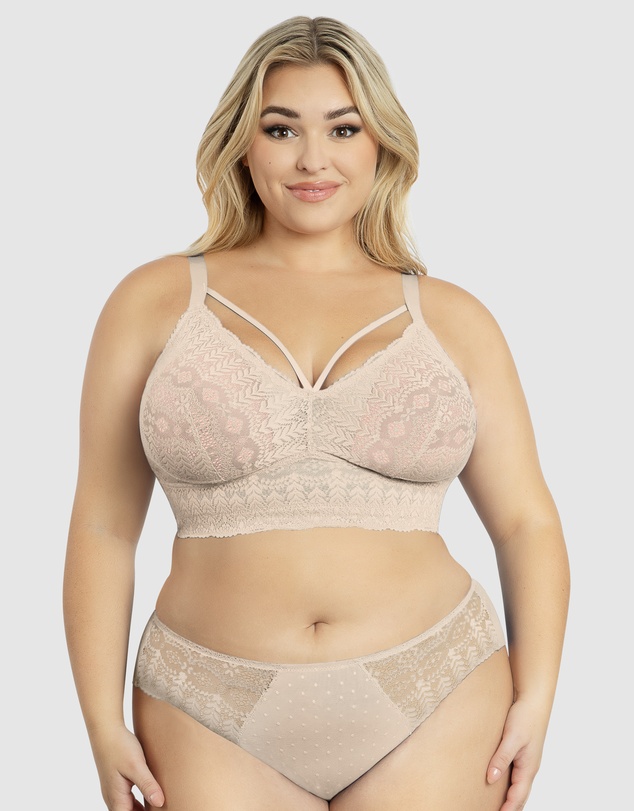 Parfait - Mia Wireless Longline Lace Bralette