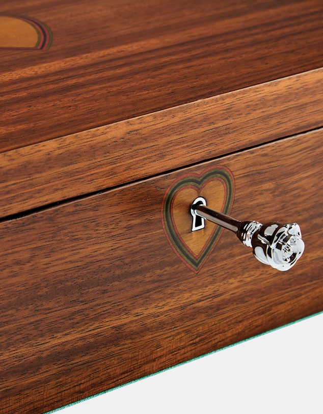 Wolf - Wolf Ballet Musical Jewellery Box Sleeping Beauty Walnut Wood
