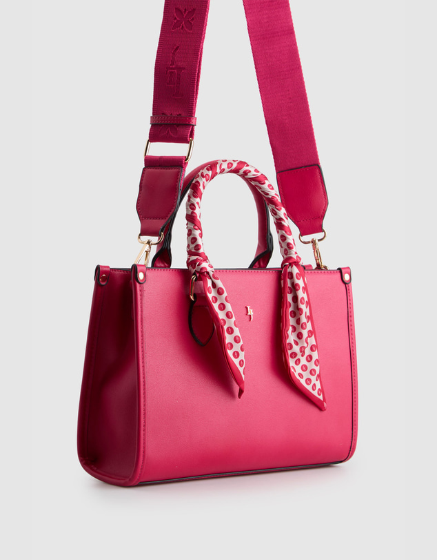 Laura Jones - Small Tote Bag With Scarf