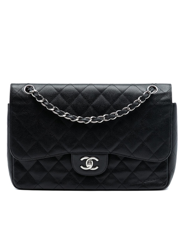 Pre-Loved by Azura Reborn - Pre-Loved Jumbo Classic Caviar Double Flap