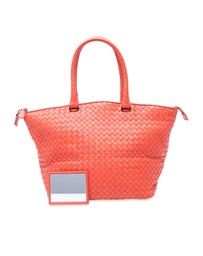 Pre-Loved by Azura Reborn - Pre-Loved Nappa Intrecciato Zip Tote