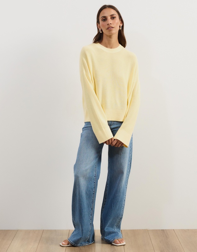 Atmos&Here - Organic Cotton Relaxed Crew Knit