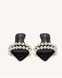JW PEI - Gianna Beaded Strap Mules