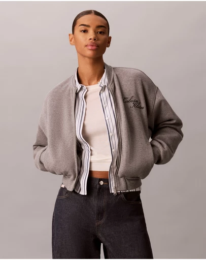 Calvin Klein Jeans - Textured Fleece Zip Jacket