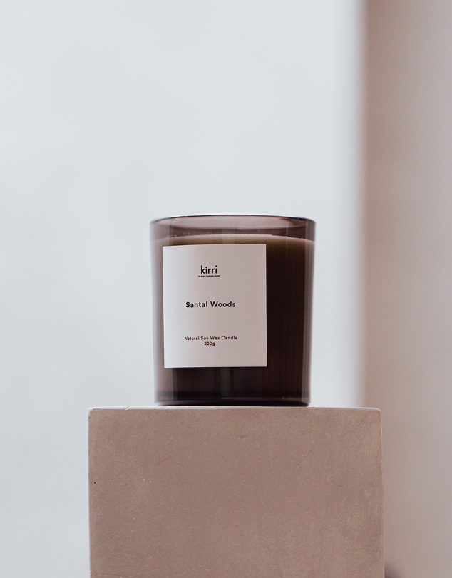 Kirri by Scent Australia Home - Santal Woods Candle - 220g (Formerly Santal 66)