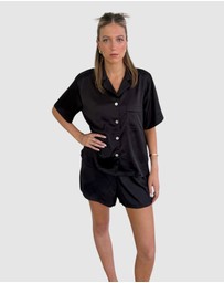 SILK MAGNOLIA - Silk Satin Pyjamas