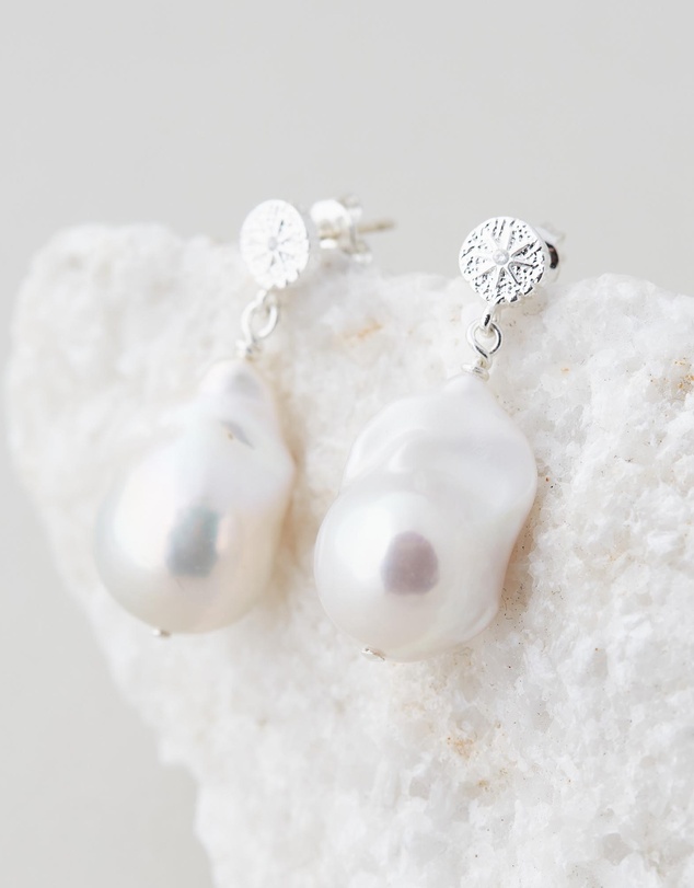 Carly Paiker - Sunburst Baroque Pearl Earrings
