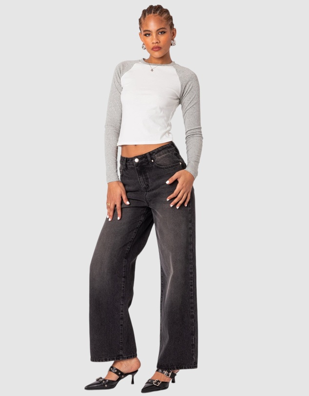 EDIKTED - Raya Long Sleeve T-Shirt