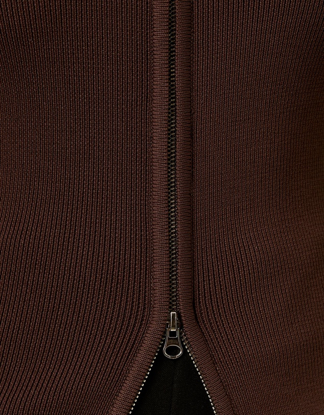 Tussah - Paris Ribbed Knit Zip Top