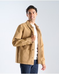 3 Wise Men - 3 Wise Men Chore Jacket - Brown