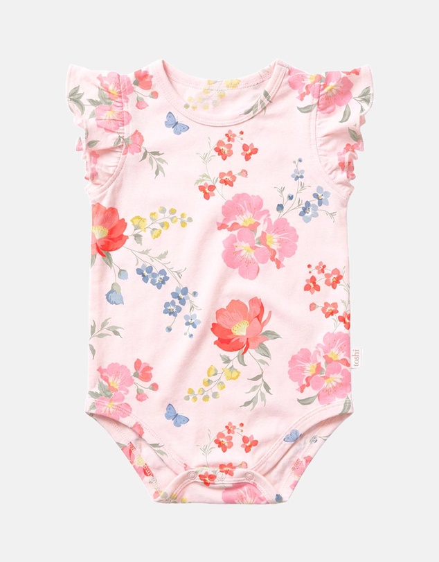 Toshi - Onesie S/S Frill Arcadia