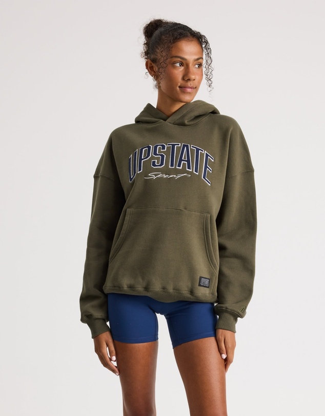 Upstate - Player Hoodie - Dark Olive