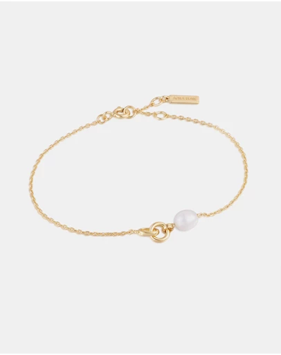 Ania Haie - Pearl Link Chain Bracelet