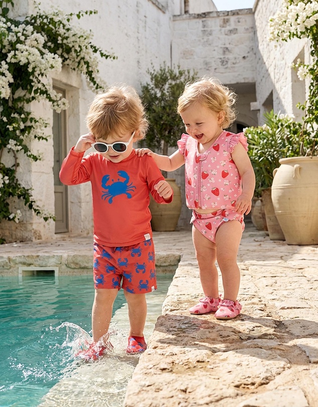 Toshi - Swim Boardies Pirate - Babies-Kids