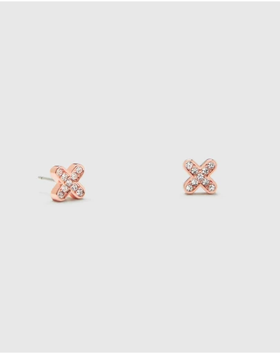 MIMCO - Daydream Stud Earrings - Rose Gold