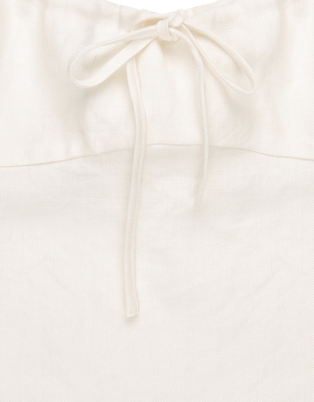 Madre Natura - Eucalyptus Tie Front Top
