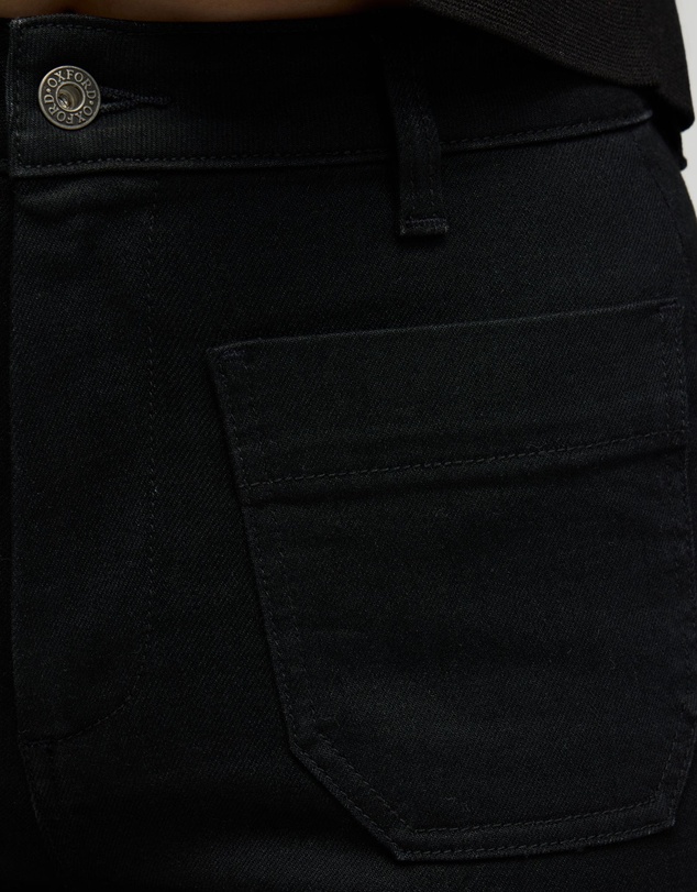 Oxford - Alexa Stretch Patch Pocket Jeans