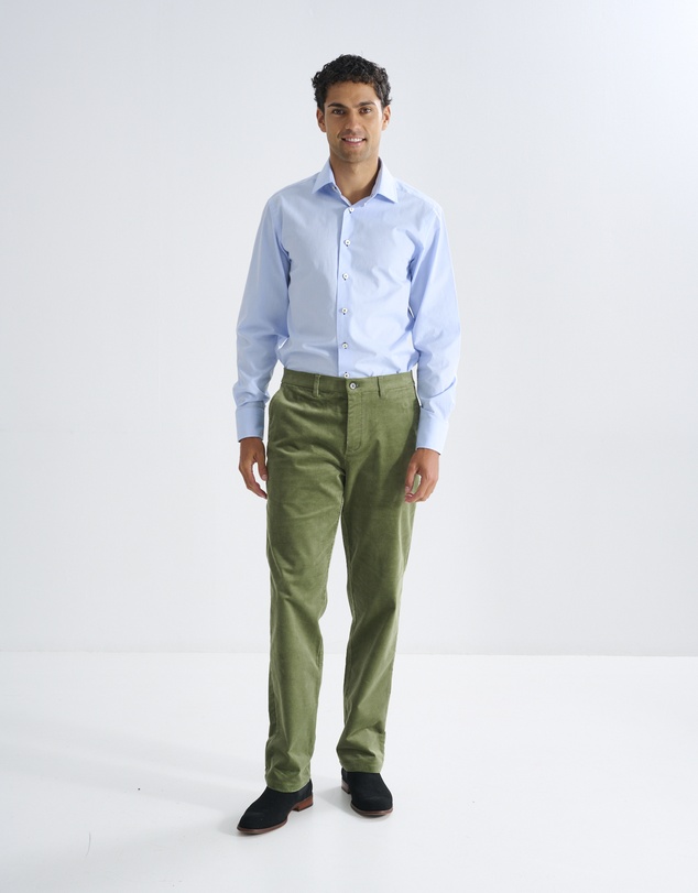 3 Wise Men - 3 Wise Men Cord Trouser - Olive