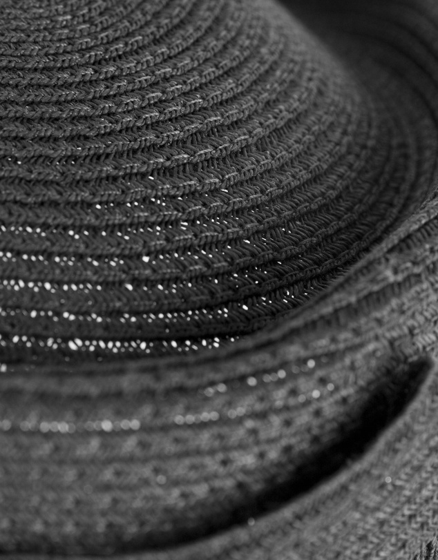 Max Alexander - Black Braid Pillbox Hat