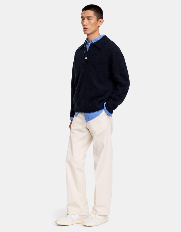 ARKET - Alpaca Wool Blend Polo Shirt