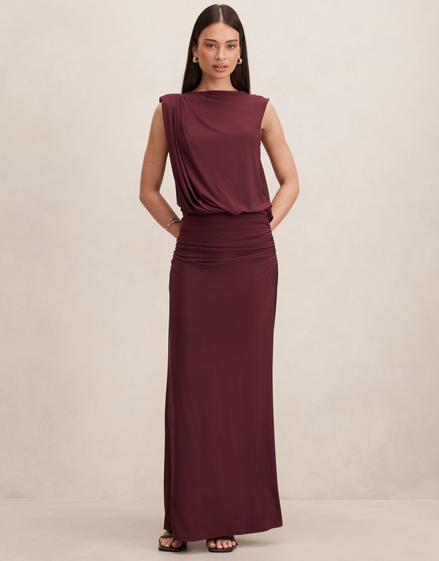 Forever New - Leni Draped Backless Dress