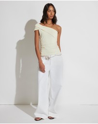 Decjuba - Ivy One Shoulder Twist Top