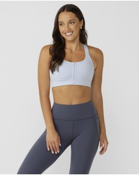 Lorna Jane - Easy Zip On Max Support Sports Bra