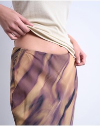 TOPSHOP - Chiffon Midi Skirt