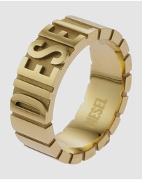 Diesel - Gold Tone Ring