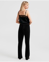 Belle & Bloom - Reverie Velvet Pant
