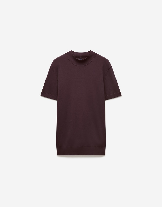 Calibre - Slim Tech Knit T-shirt Bourbon