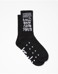 Ksubi - Royalty Ksocks Black/White
