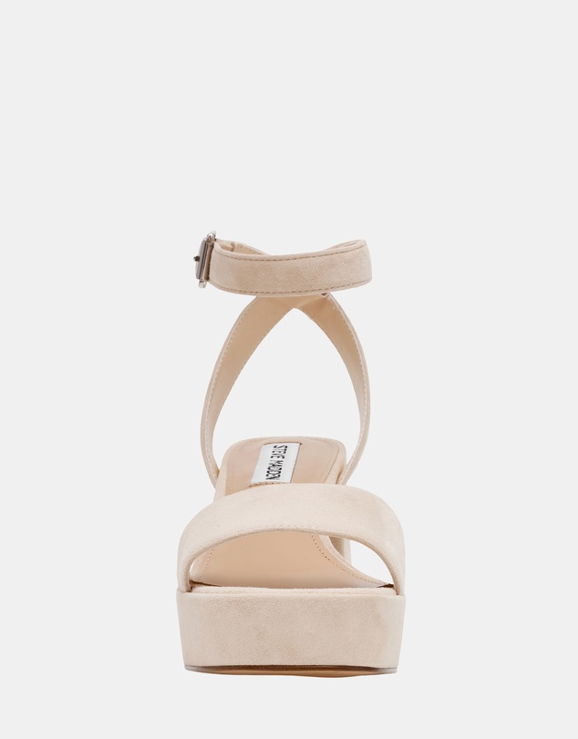 Steve Madden - Mercerr Blush Suede Heels