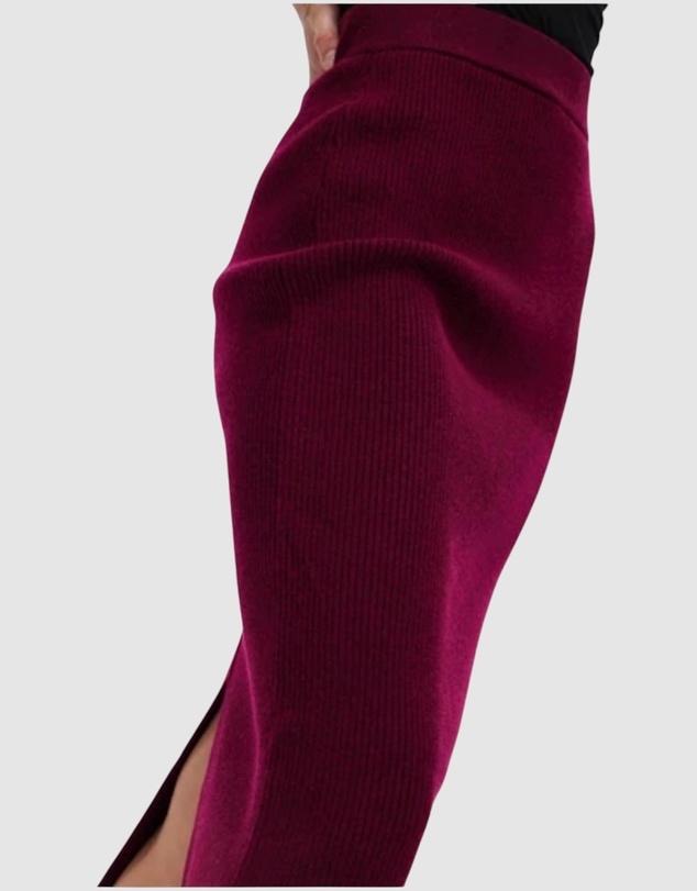 Honey and Beau - Serenity Knit Skirt
