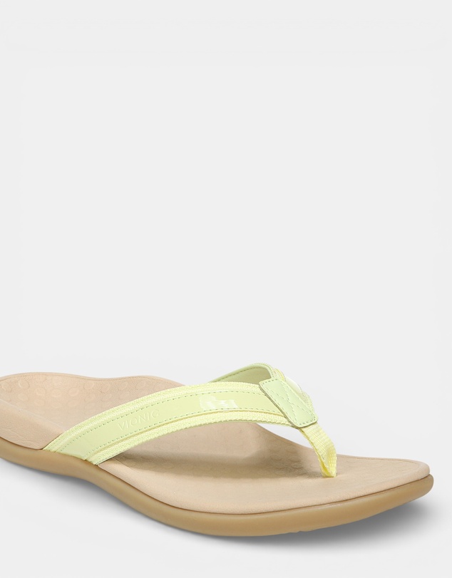 Vionic - Islander Toe Post Sandal - Pale Lime