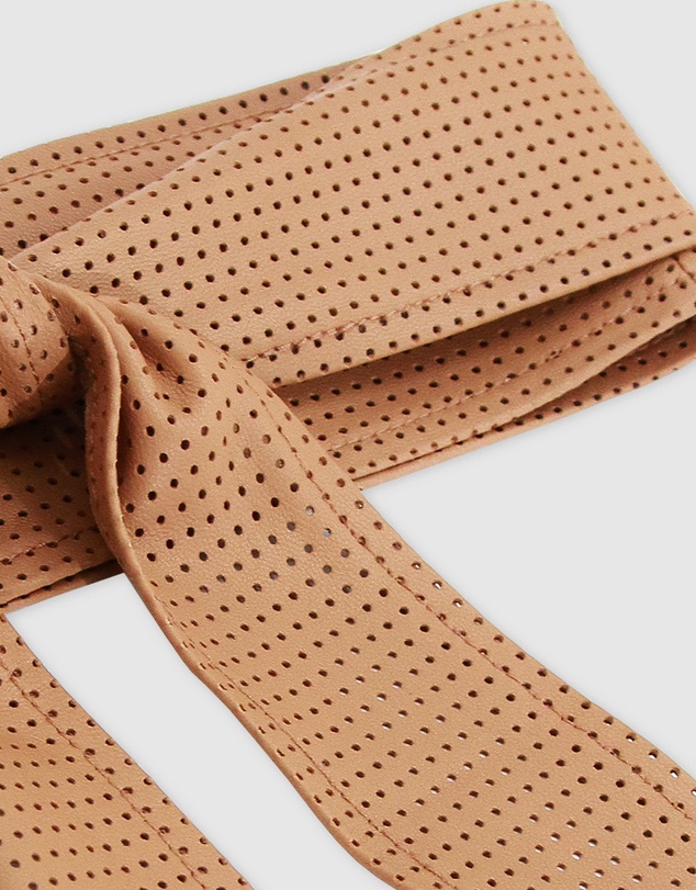 Belle & Bloom - Escalate Perforated Leather Belt