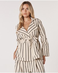 Fate + Becker - Luna Wrap Blazer