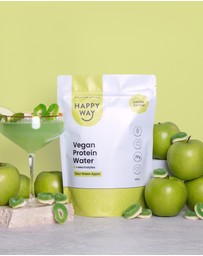 Happy Way - Sour Green Apple Vegan Protein Water Powder