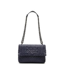 Pre-Loved by Azura Reborn - Pre-Loved Small Nappa Intrecciato Stitched Olimpia Shoulder Bag